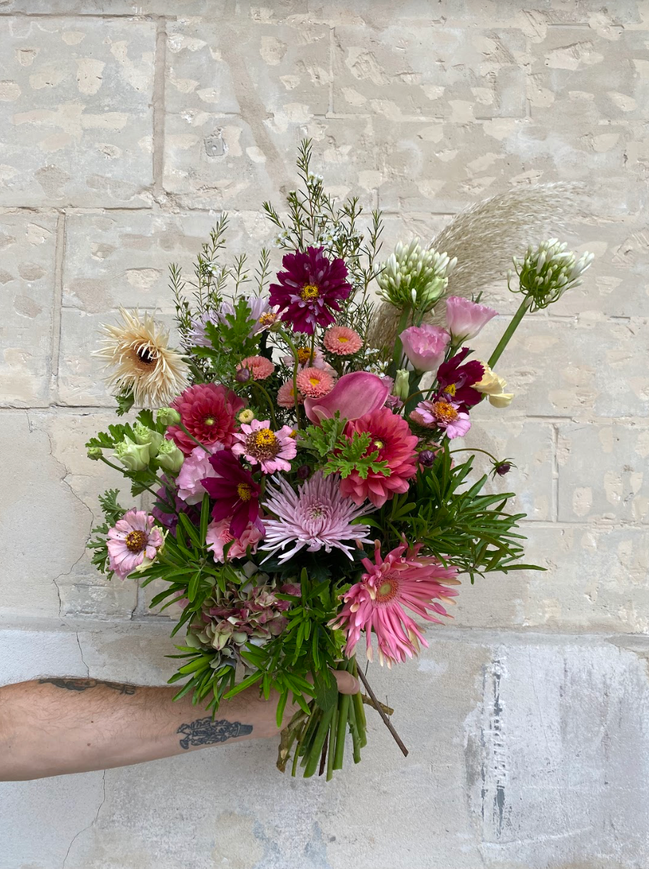 Composez votre bouquet de fleurs fraiches