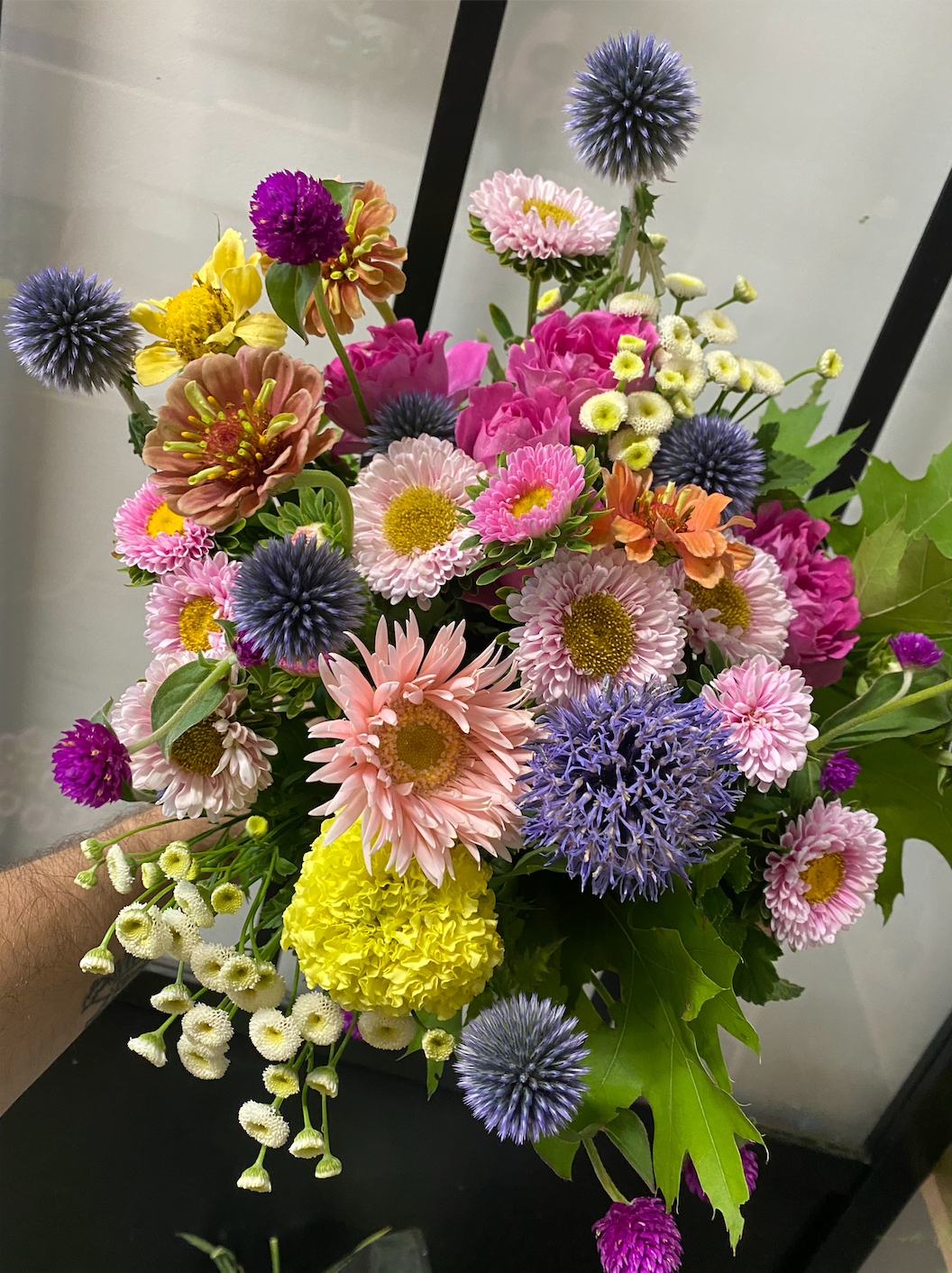 Composez votre bouquet de fleurs fraiches