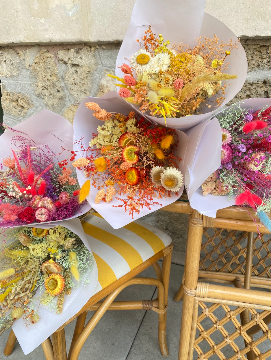Votre bouquet de fleurs séchées sur-mesure