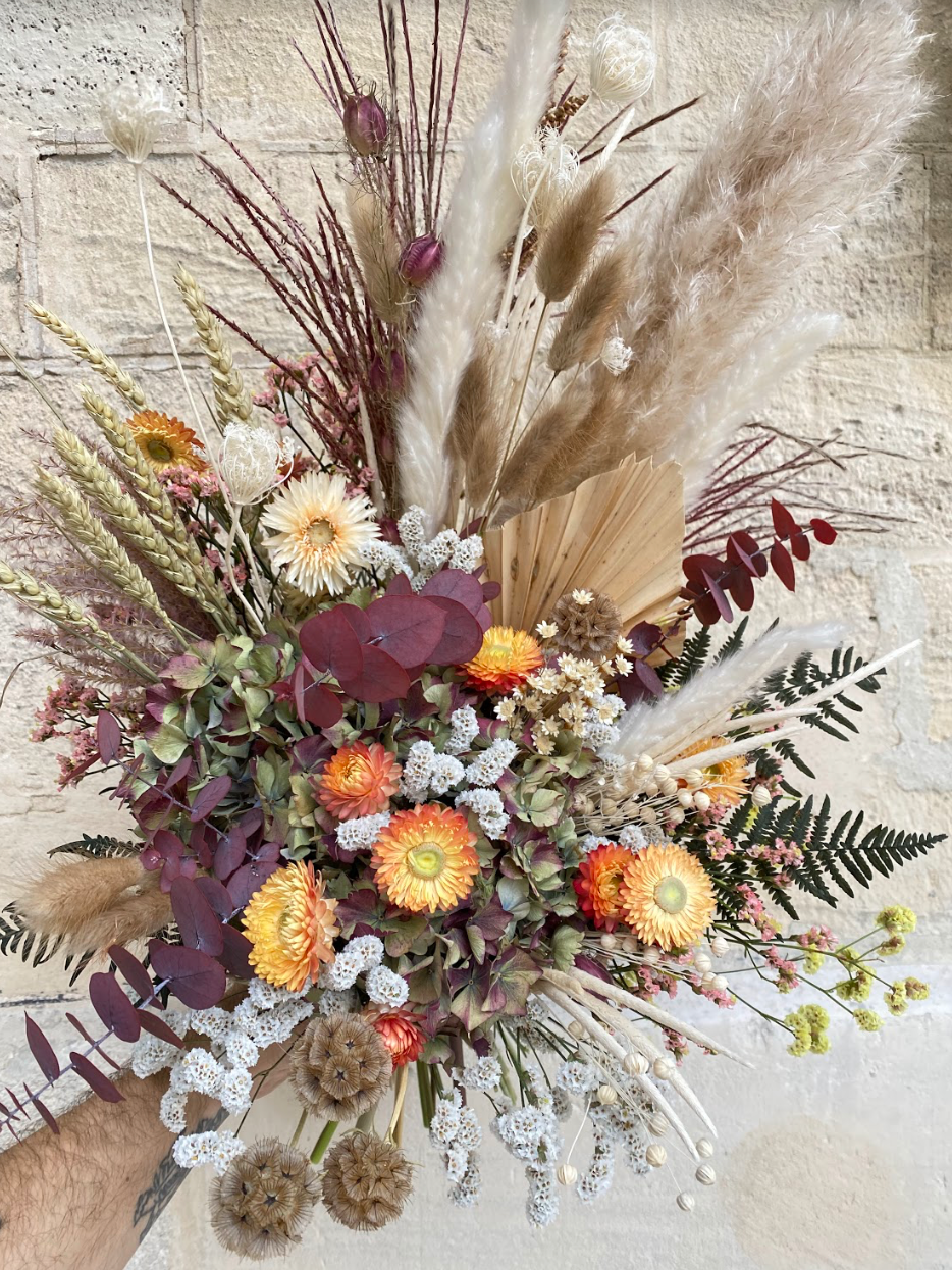 Votre bouquet de fleurs séchées sur-mesure