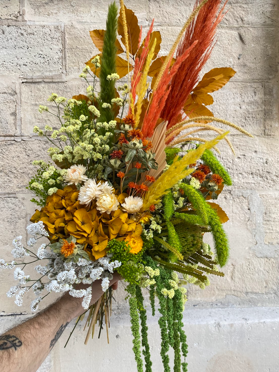 Votre bouquet de fleurs séchées sur-mesure